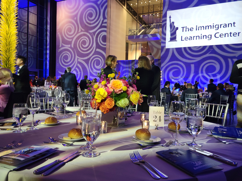 Photo from The Immigrant Learning Center's 30th Anniversary at the Museum of Fine Arts, showcasing the venue.